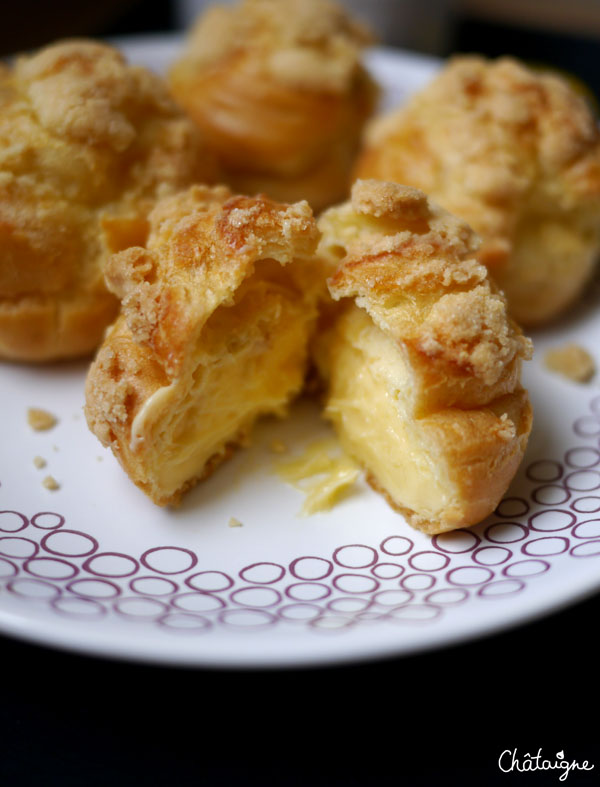 Choux à la Crème au Gingembre