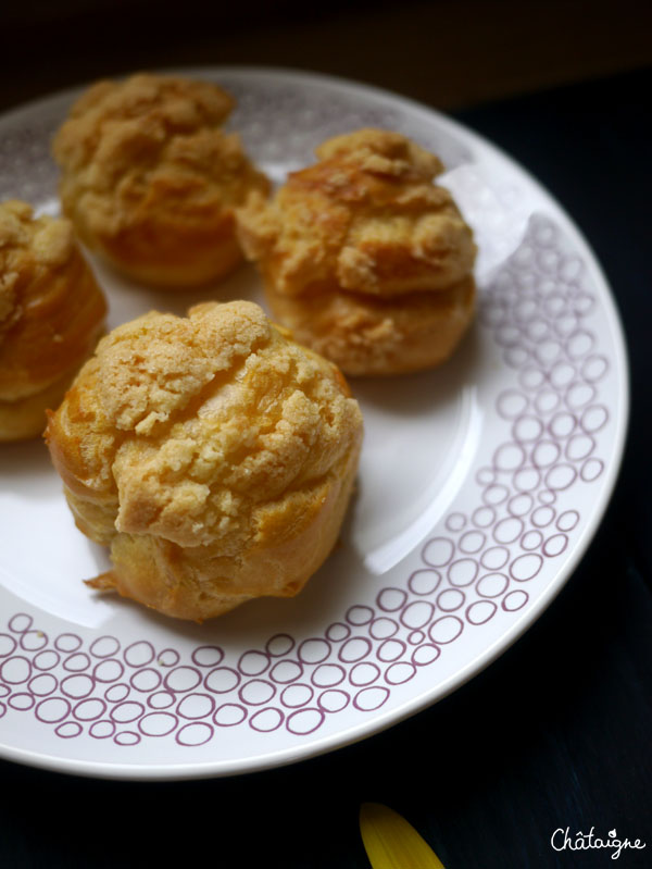 Choux à la Crème au Gingembre