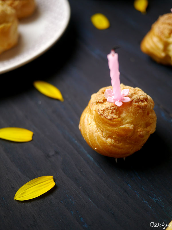 Choux à la Crème au Gingembre