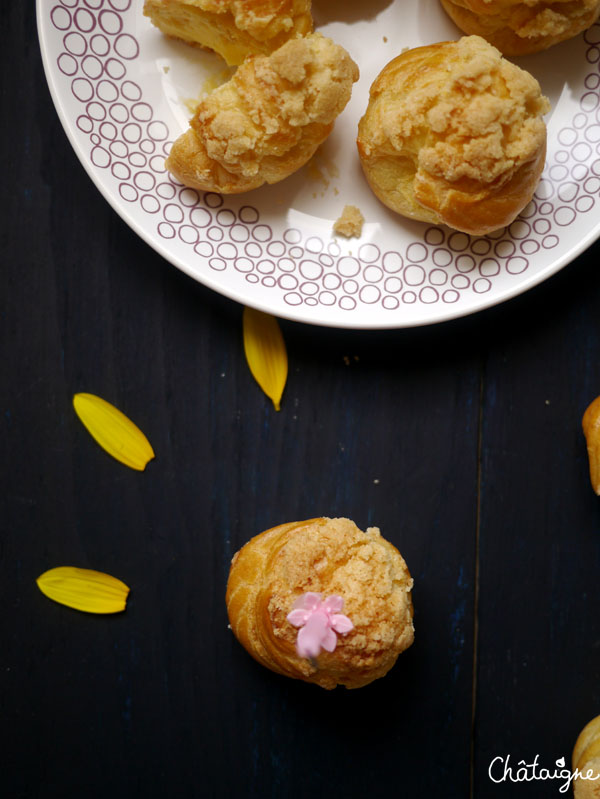 Choux à la Crème au Gingembre