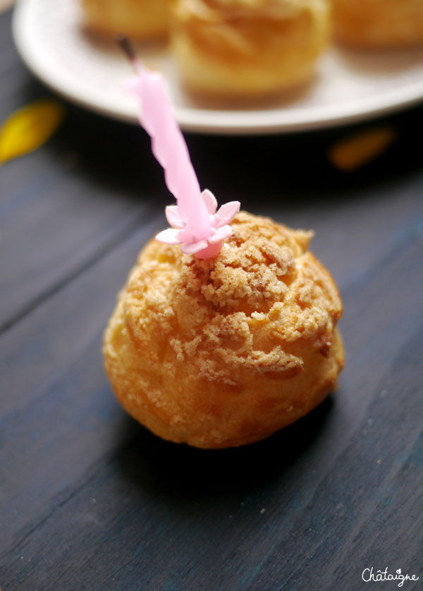 Choux à la Crème au Gingembre