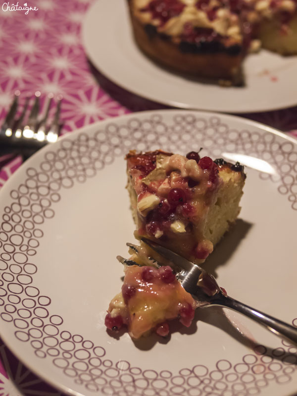 gateau groseilles-chocoblanc