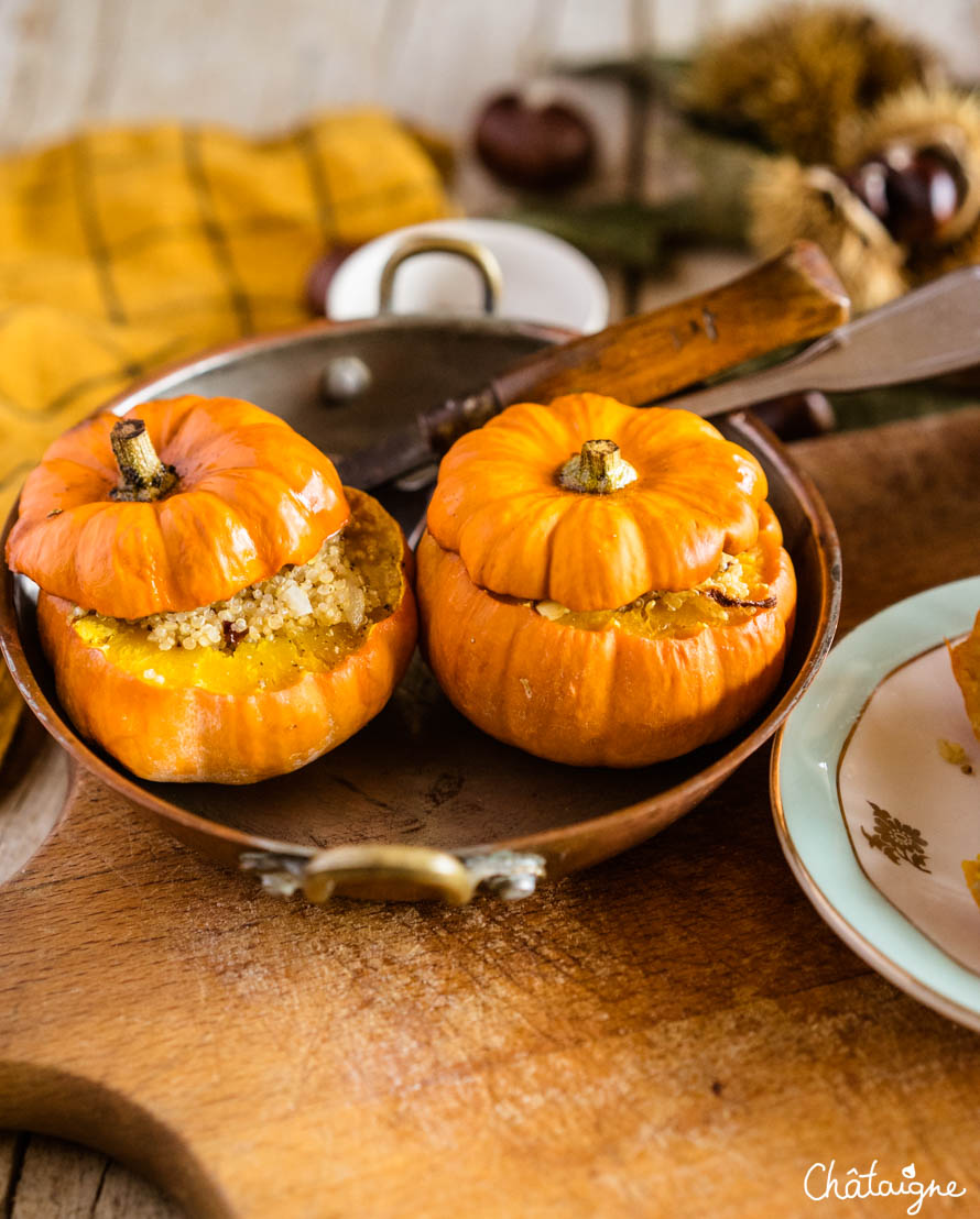 Petites courges [Jack-be-little] farcies