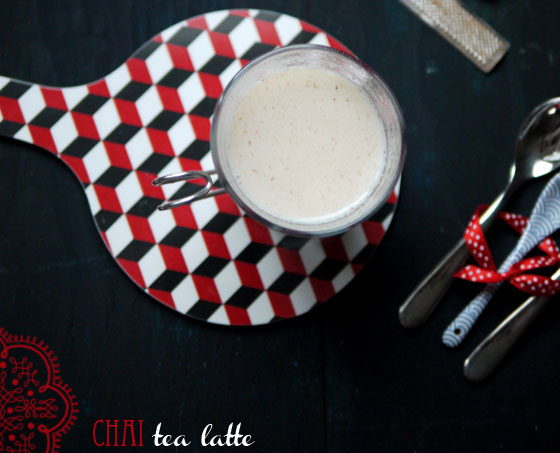 Chaï tea latte [Gingembre/Citron/Muscade]