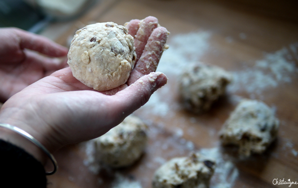 Petits Pains aux Fruits Secs