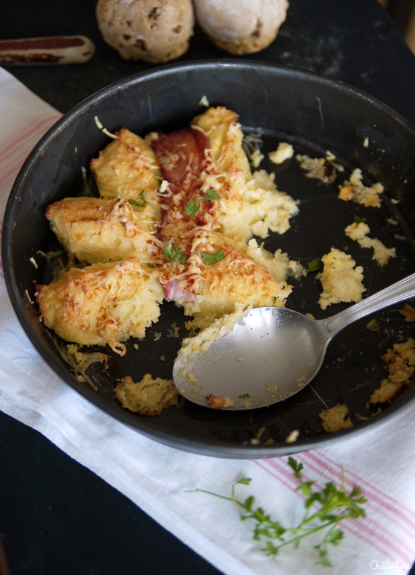 Quenelles de semoule en gratin 6