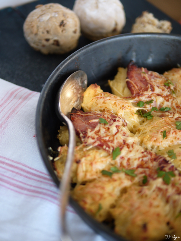 Quenelles de semoule en gratin 7