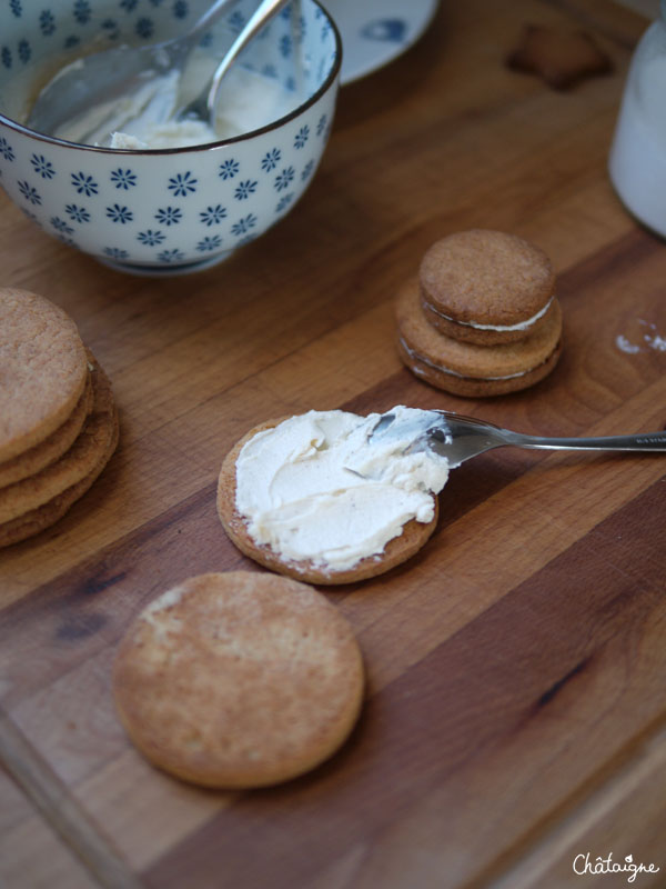 Sapin de Noël en biscuits