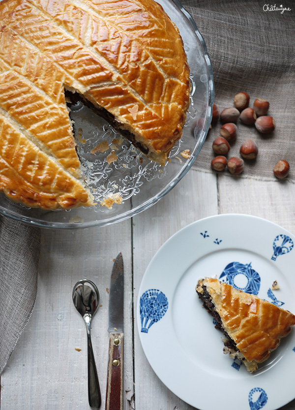 Galette des Rois, Chocolat-Noisettes - Blog de Châtaigne