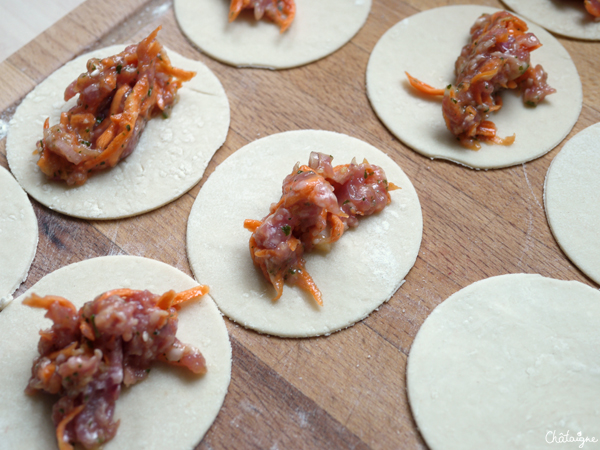 Gyozas {Raviolis frits Japonais}