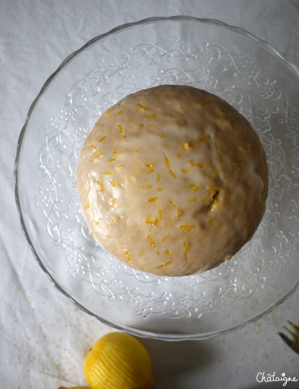 gâteau au citron sans beurre