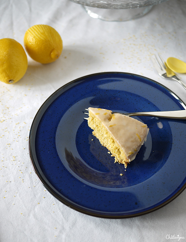 gâteau au citron sans beurre