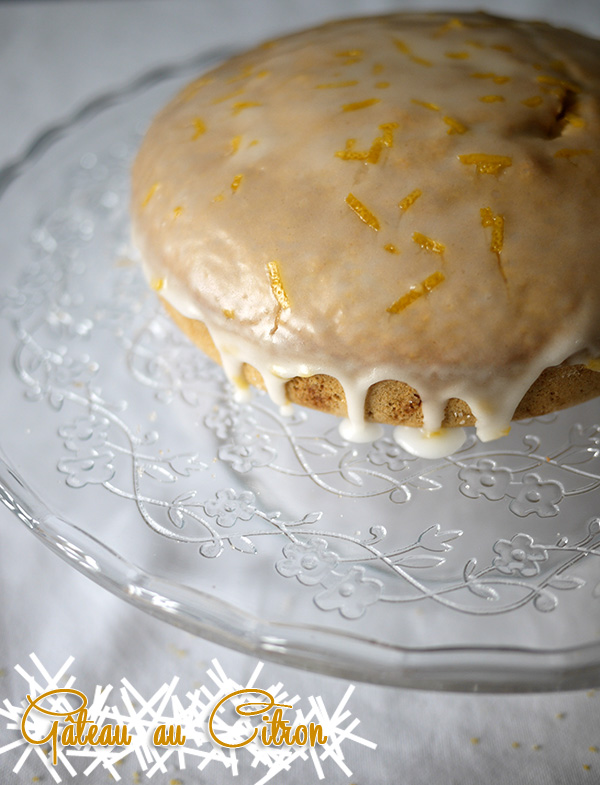 gâteau au citron sans beurre