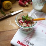 Salade quinoa-boulgour