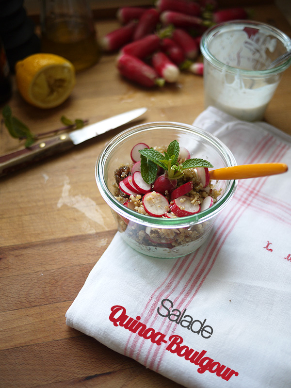 salade quinoa-boulgour