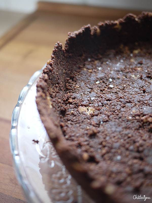 tarte à la mousse au chocolat