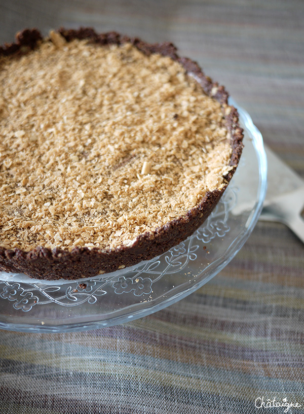 tarte à la mousse au chocolat