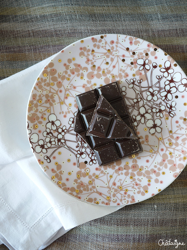 tarte à la mousse au chocolat