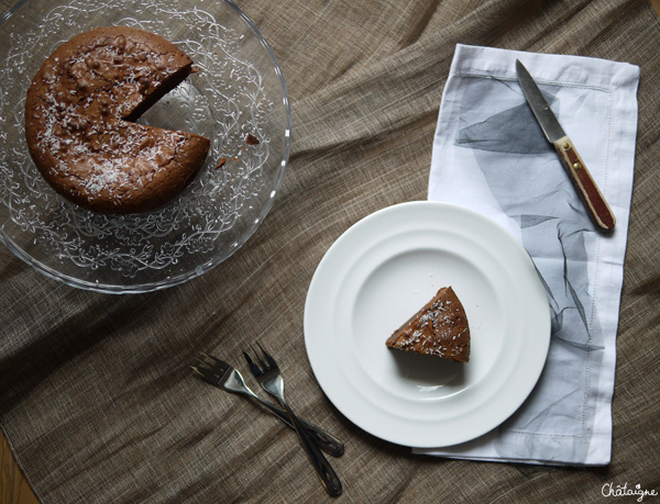 gâteau au chocolat très fondant