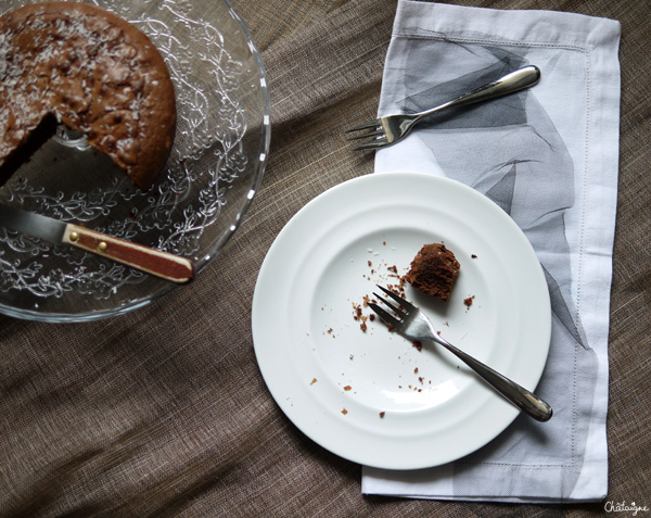 gâteau au chocolat très fondant