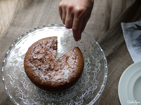 gâteau au chocolat très fondant