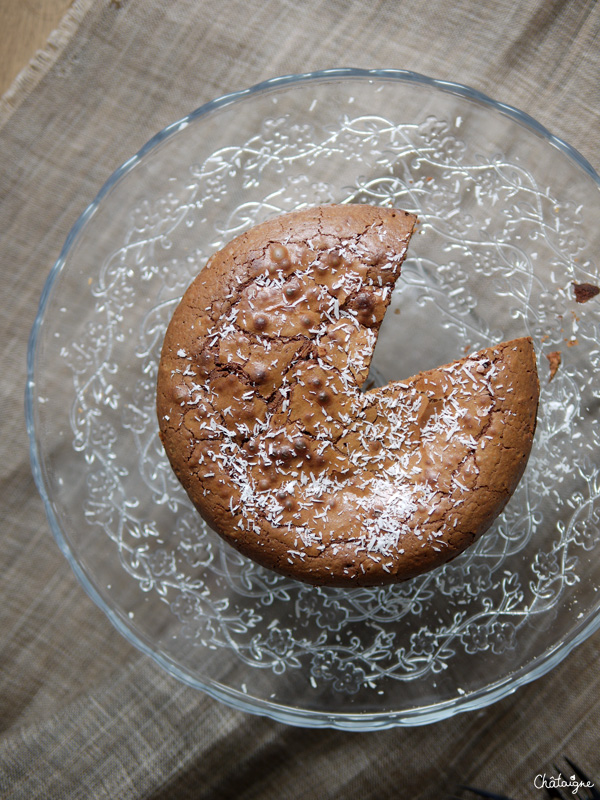 gâteau au chocolat très fondant