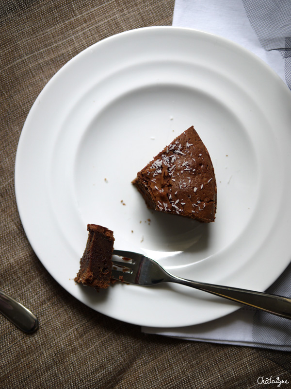 gâteau au chocolat très fondant