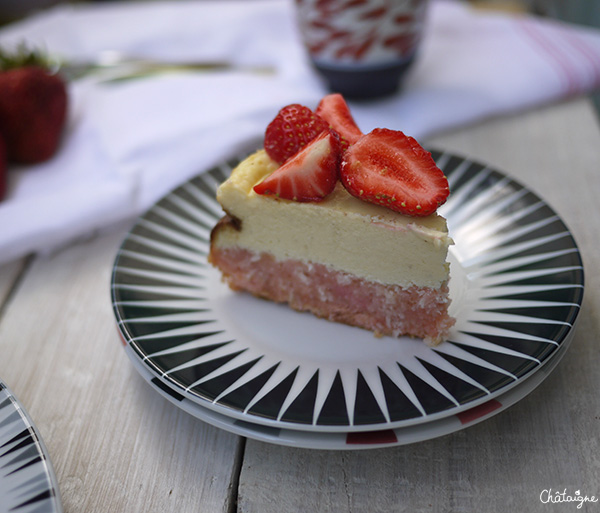 cheesecake aux fraises