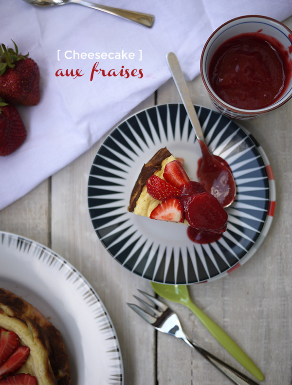 cheesecake aux fraises