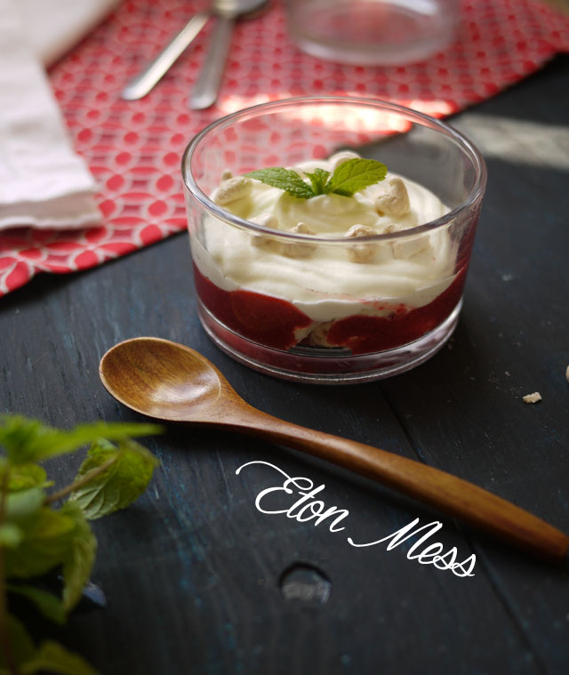 Eton Mess aux fraises