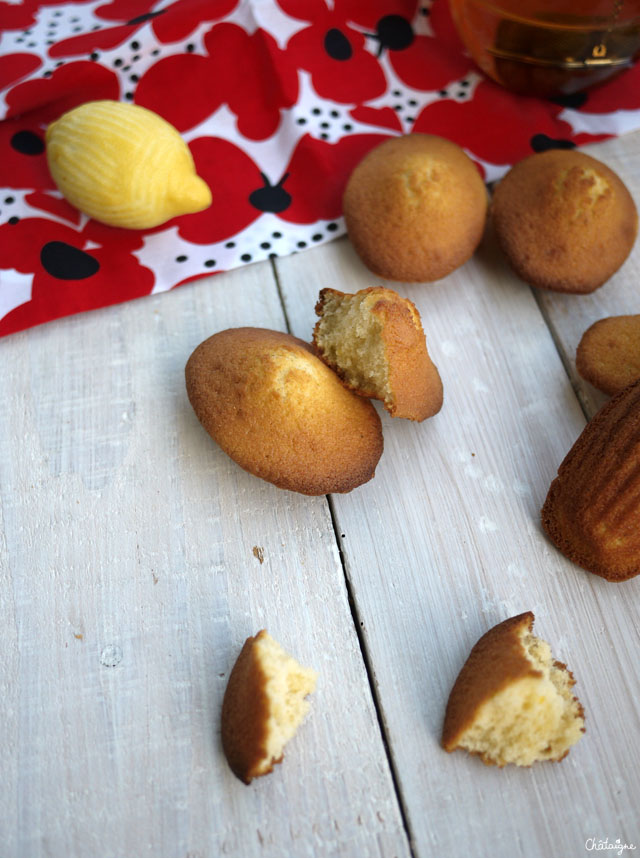 madeleines au citron