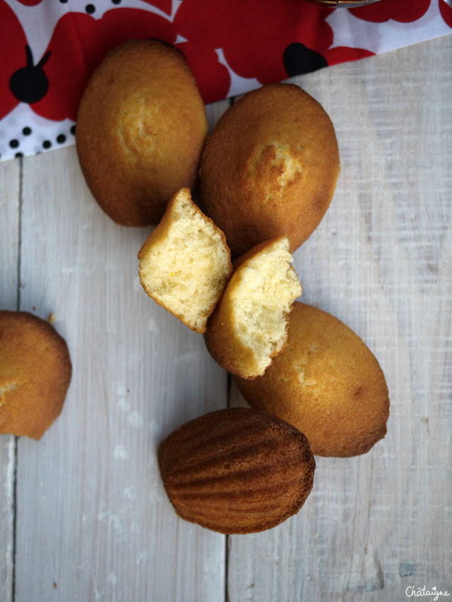 madeleines au citron