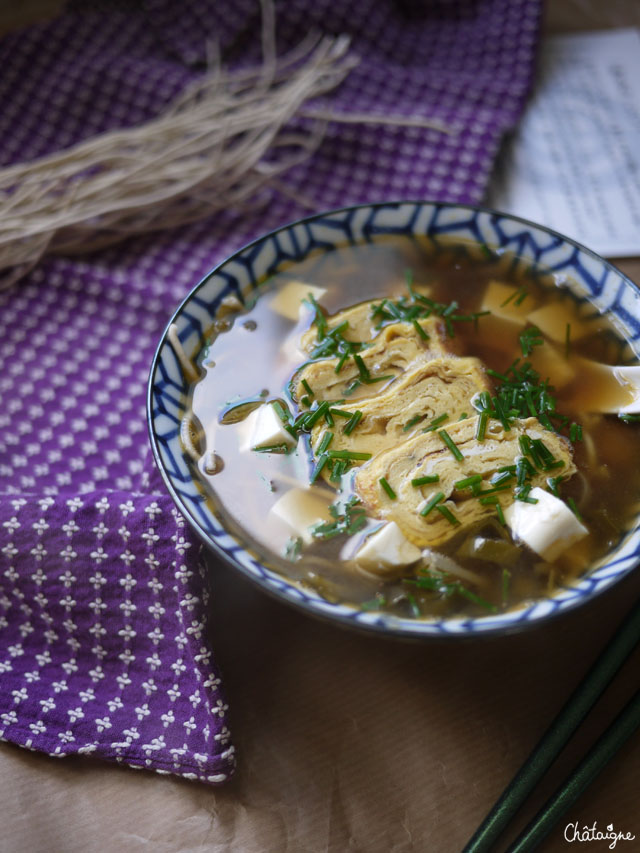 Nouilles SOBA en bouillon