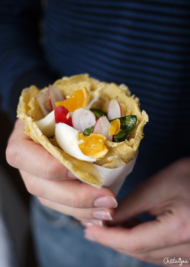 Soccas aux légumes d'hiver