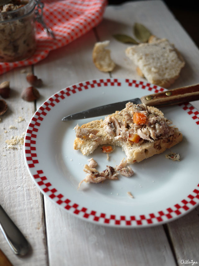 rillettes de lapin