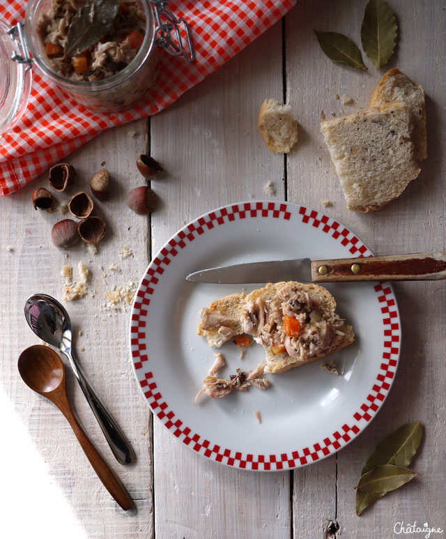 rillettes de lapin