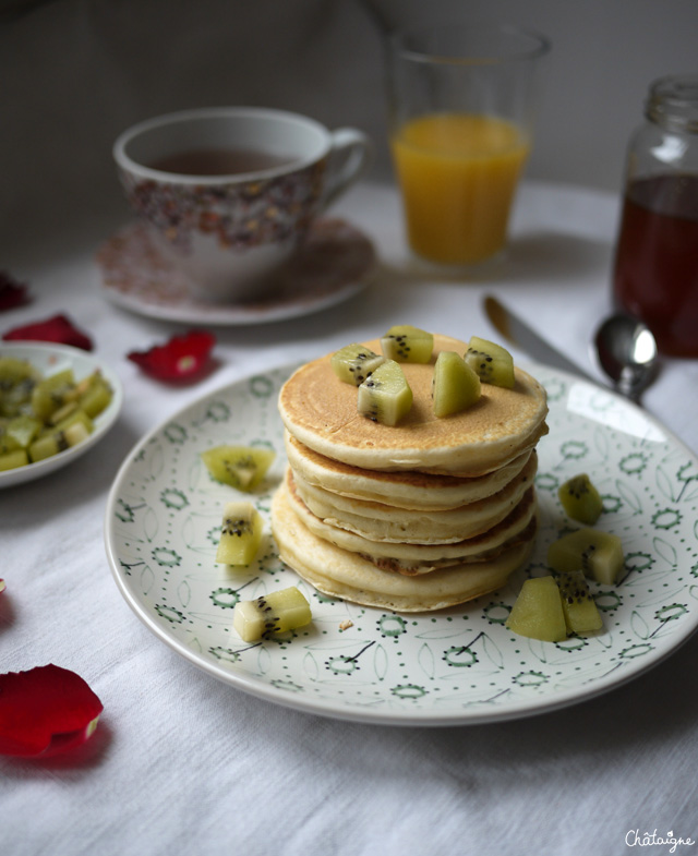 pancakes japonais, faciles et moelleux