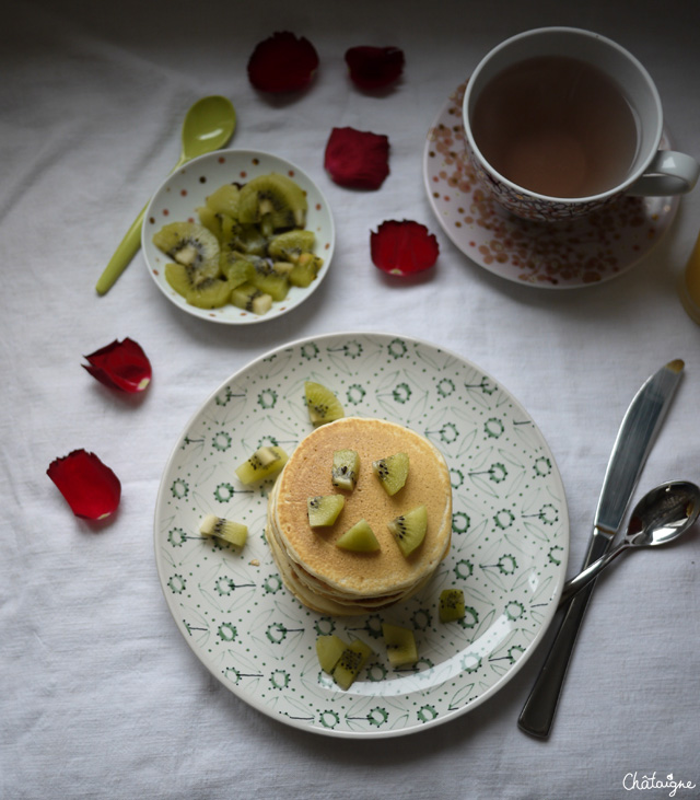 pancakes japonais, faciles et moelleux