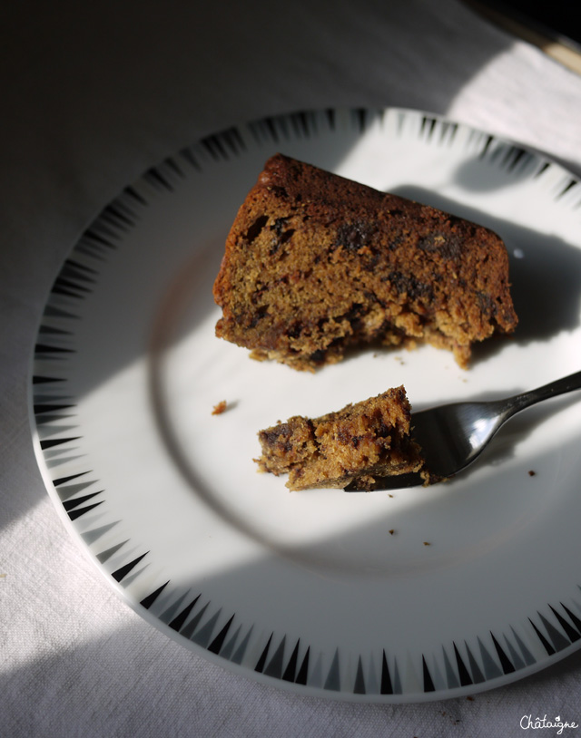 Gâteau bananes-chocolat