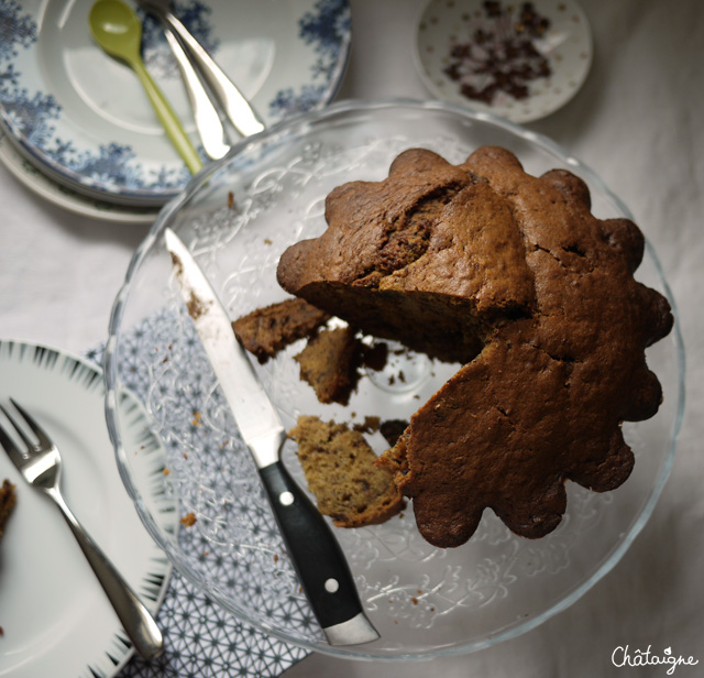 Gâteau bananes-chocolat