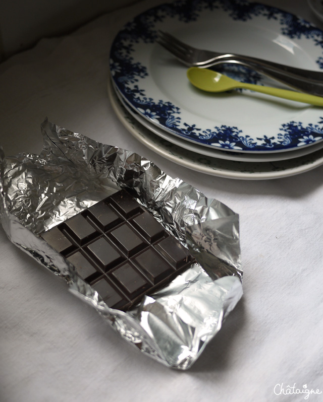 Gâteau bananes-chocolat