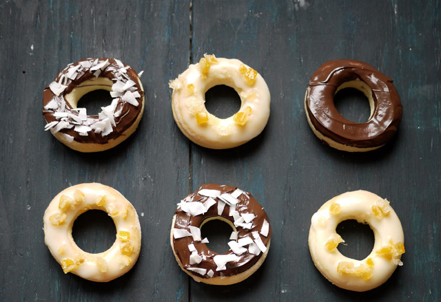 Donuts au four [sans gras et sans reproche]