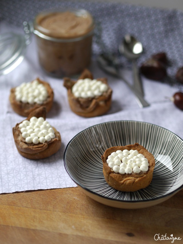 Tartelettes aux marrons