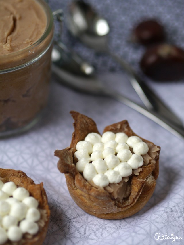 Tartelettes aux marrons