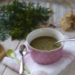 Soupe de fanes de carottes