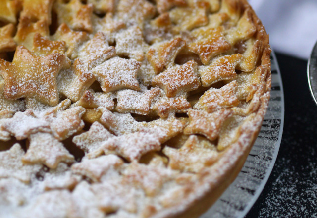 Tarte pommes & châtaignes [comme celle de ma grand-mère]