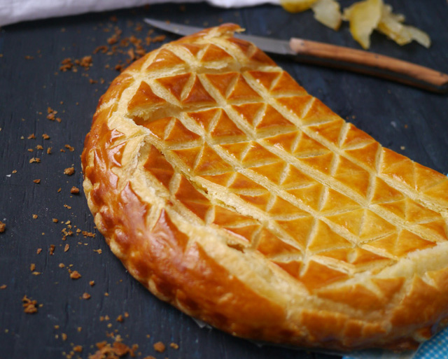 Galette des Rois, citron & cédrat confit