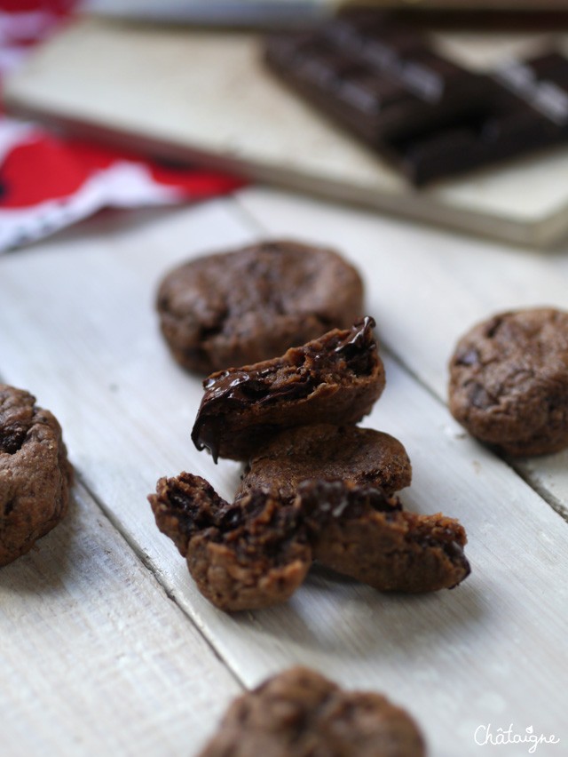 Cookies chocolat-gingembre