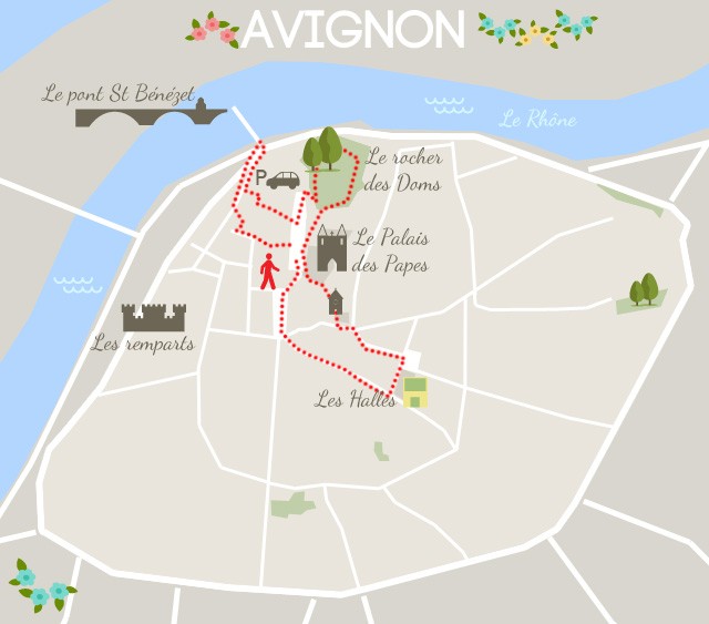 avignon carte