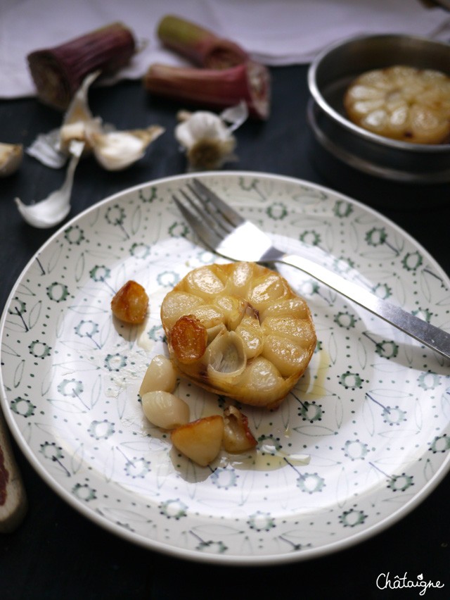 Ail nouveau confit à l'huile d'olive